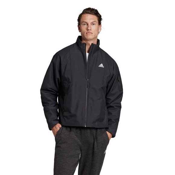 adidas Lined Insulated Jacket Black BTS Back to Sport DZ1439 WindRunner Medium - Picture 3 of 13